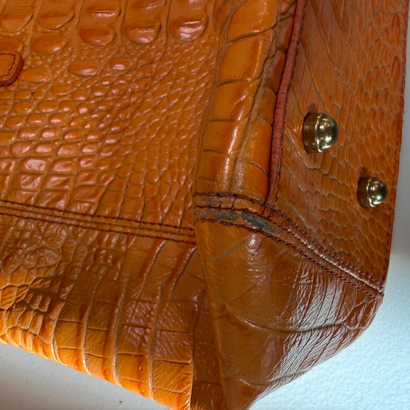 Brahmin Croco Embossed Mini Arno Tote - Picture 10 of 13